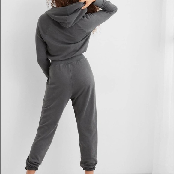 Aerie Gray Jumpsuit - Picture 2 of 11
